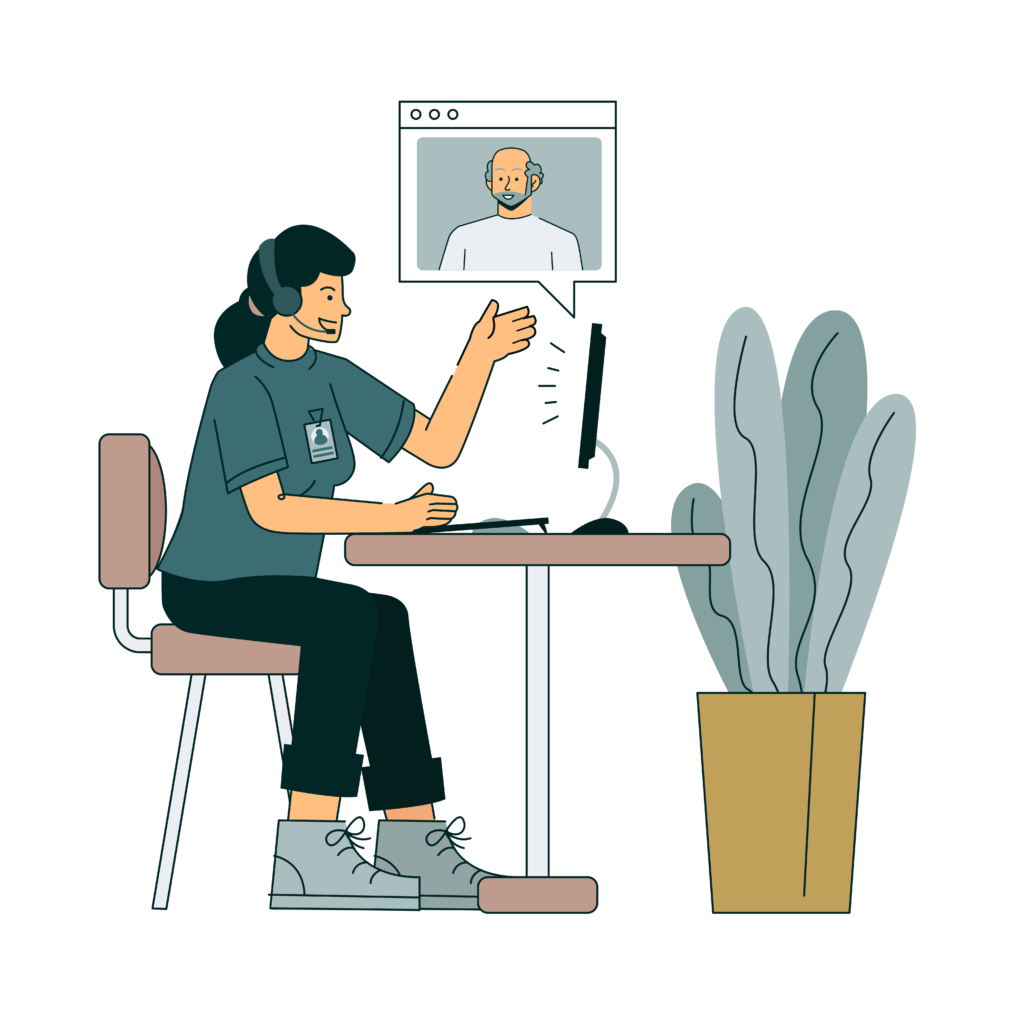 直接会ってお打ち合わせ